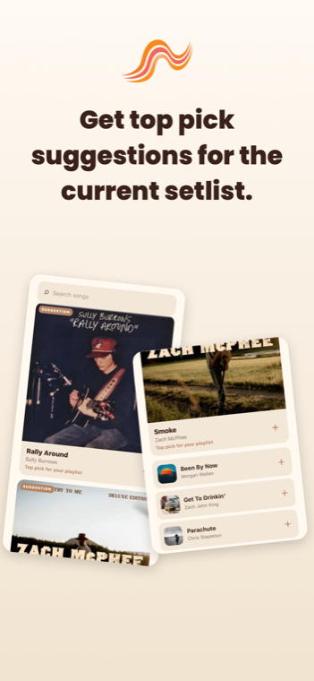 Get top pick suggestions for the current setlist.